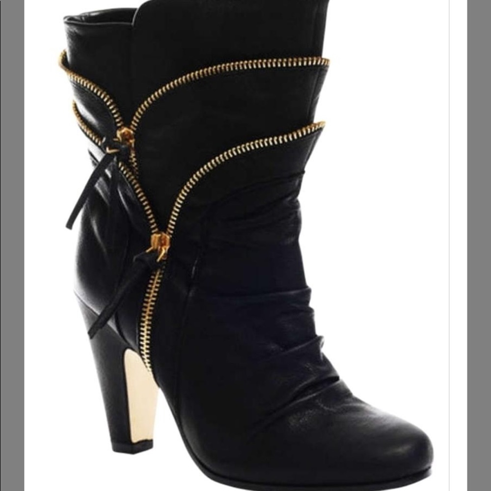 Dolce Vita Black Whitney Boots/Booties size 10